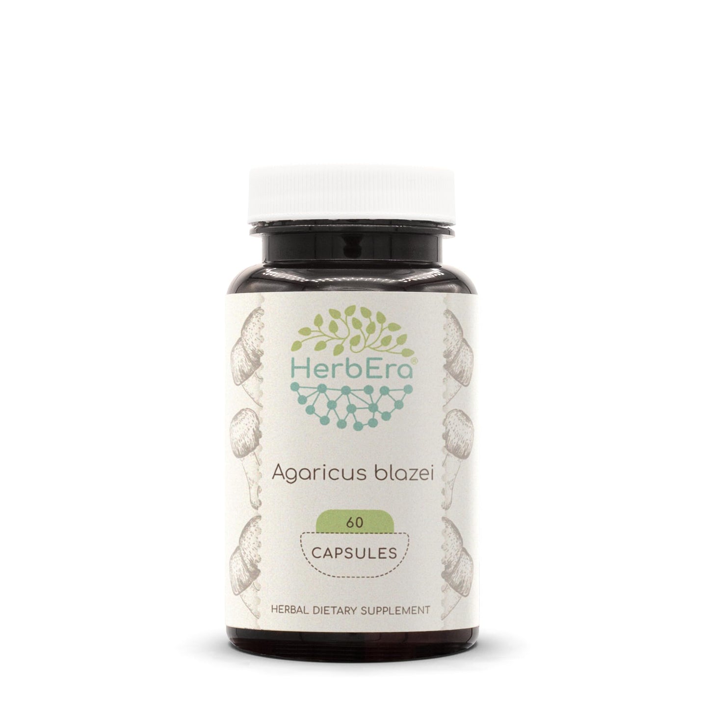 HerbEra Agaricus Blazei 60 Capsules