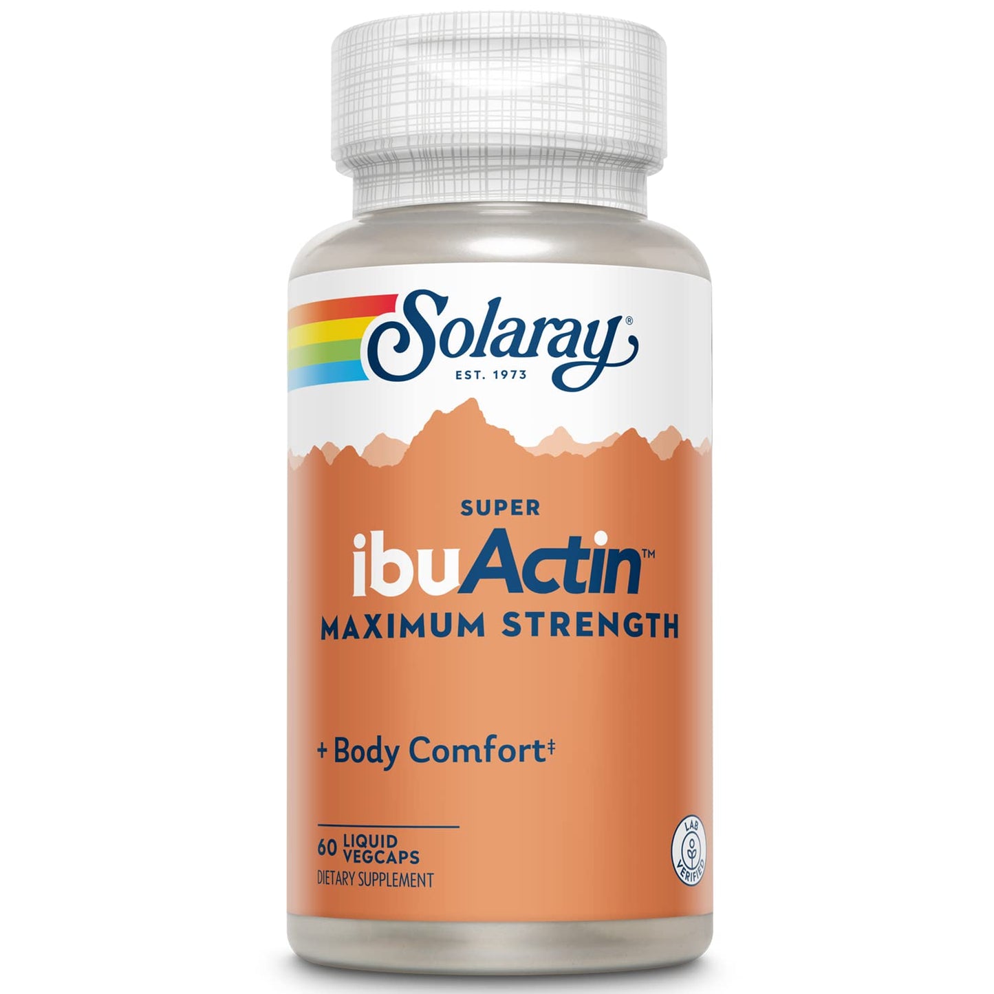 Solaray Super IbuActin 60 Capsules