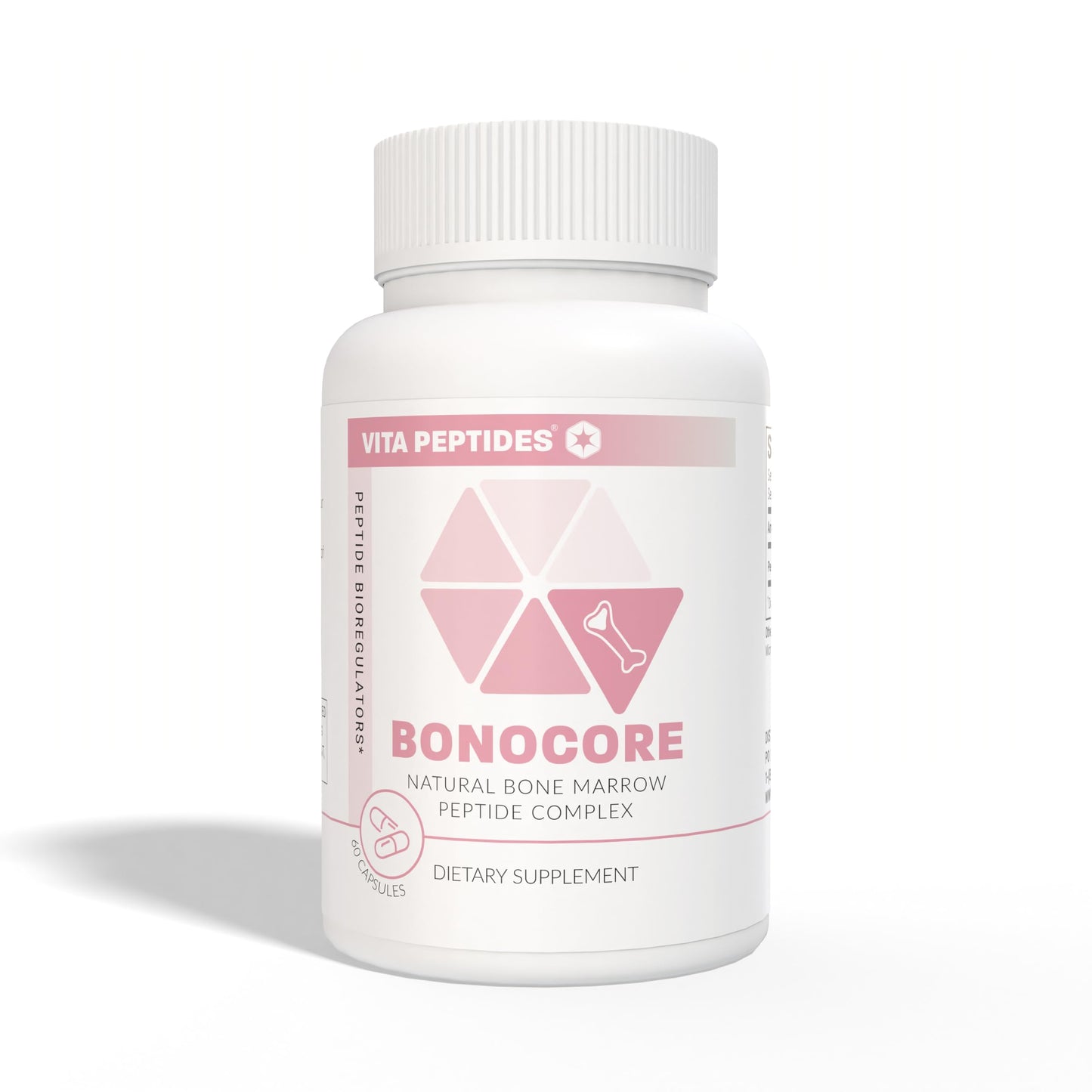 Vita Peptides Bonocore Bone Marrow Natural Peptide Bioregulator Capsule 60 Count