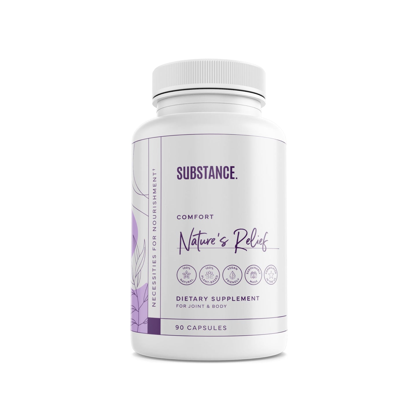 SUBSTANCE Turmeric Curcumin Supplement Capsule 90 Count