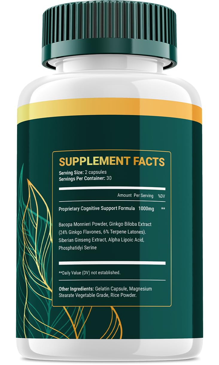 Indelo Super Memory Formula Capsules, 120 Capsules