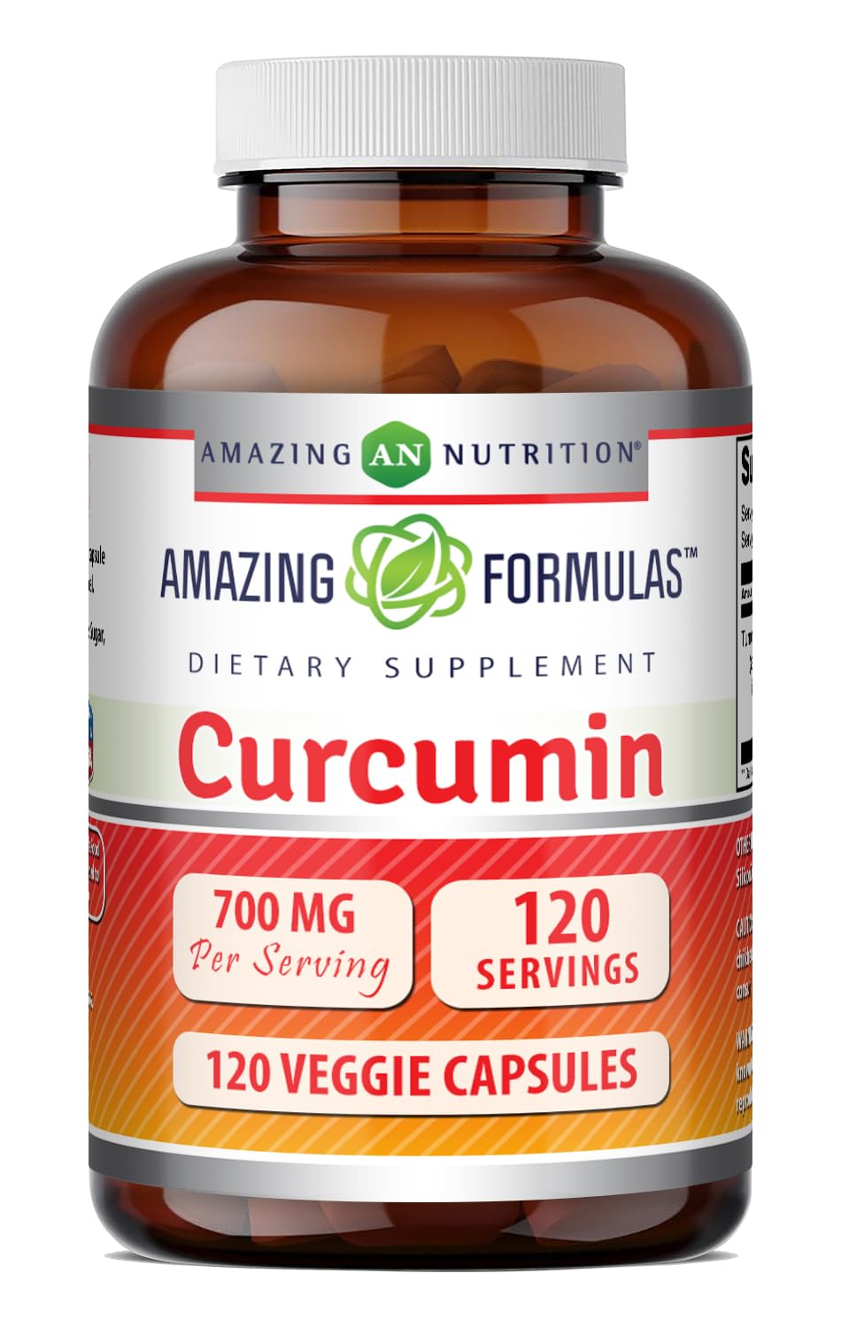 Amazing Nutrition Curcumin Capsule, 120 Count