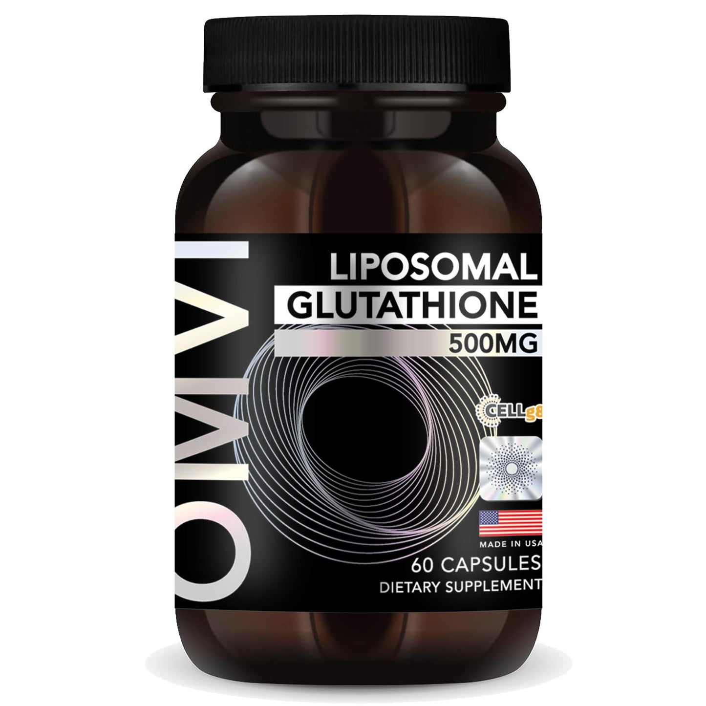 Omvi Liposomal Glutathione 500mg Capsules, 60 Capsules