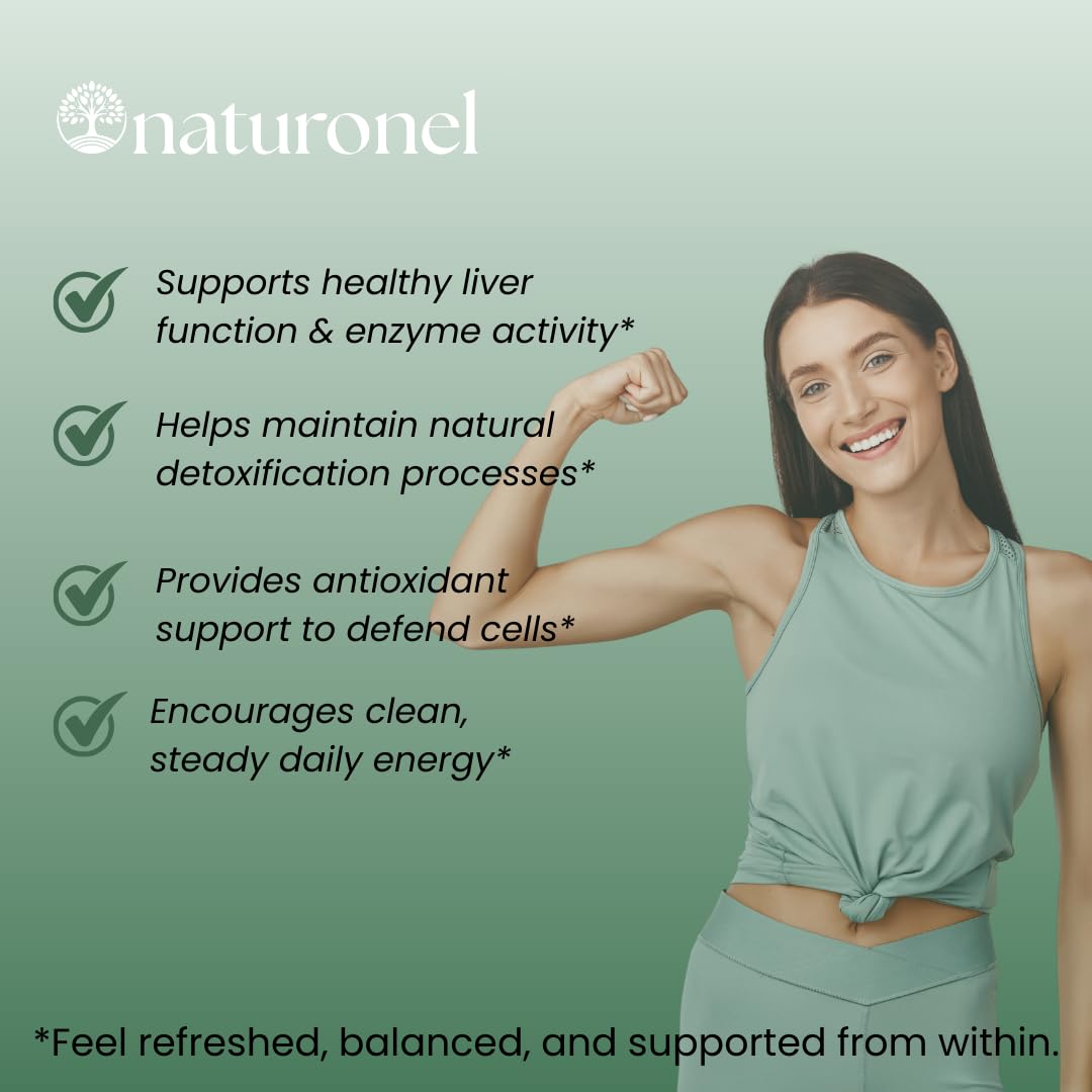 Naturonel Liver Protect – Liver Cleanse Detox & Repair Capsule, 60 Count