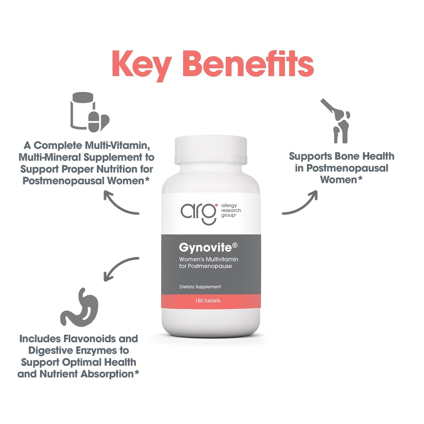 Optimox Gynovite Plus Tablet 180 Count