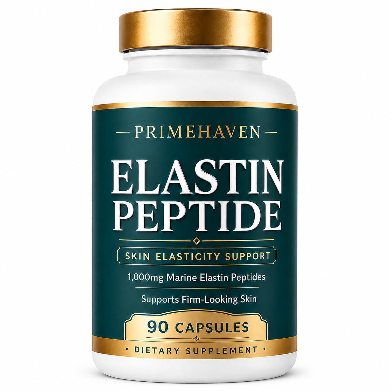 DROWZEN Elastin Peptides Skin Tightening Formula Capsules, 90 Count