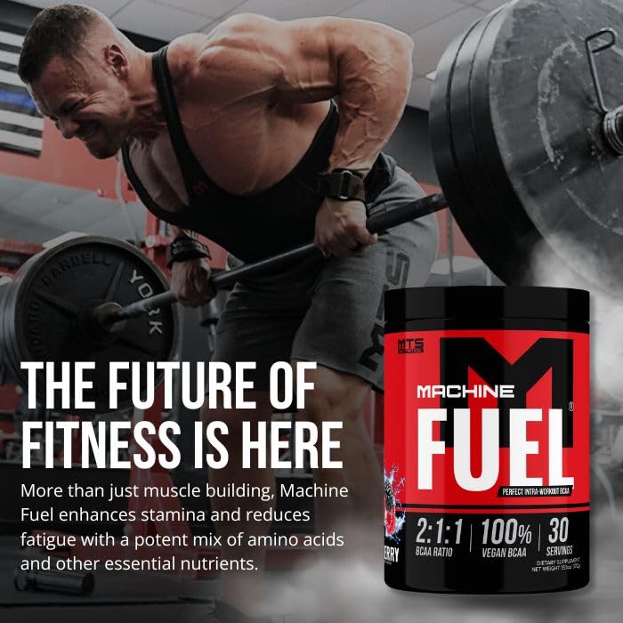 MTS Nutrition Machine Fuel - Recover Replenish Refuel - Vegan Hydration Supplement Powder 13.3 Ounce