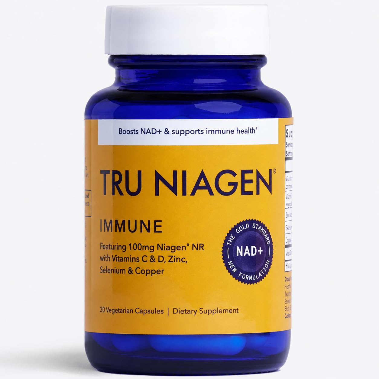 TRU NIAGEN NAD+ Immune Cell Support Supplement - Daily Defense Capsule 30 Capsules