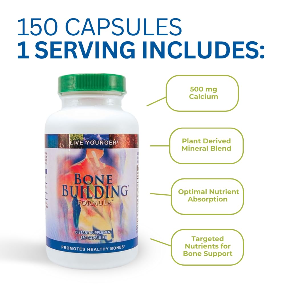 Youngevity Bone Building Formula Capsule 150 Count