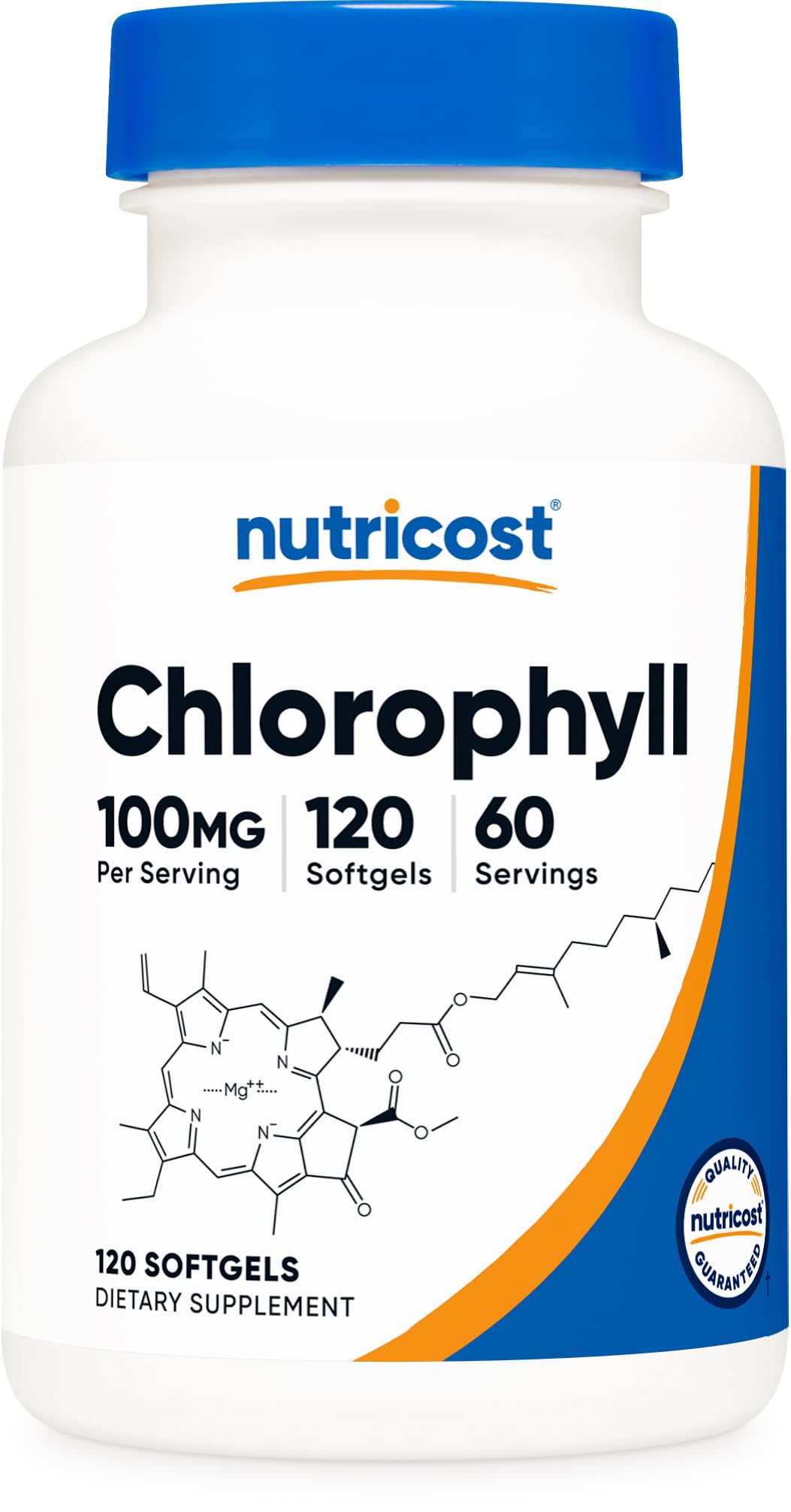 Nutricost Chlorophyll 100mg Softgels, 120 Softgels