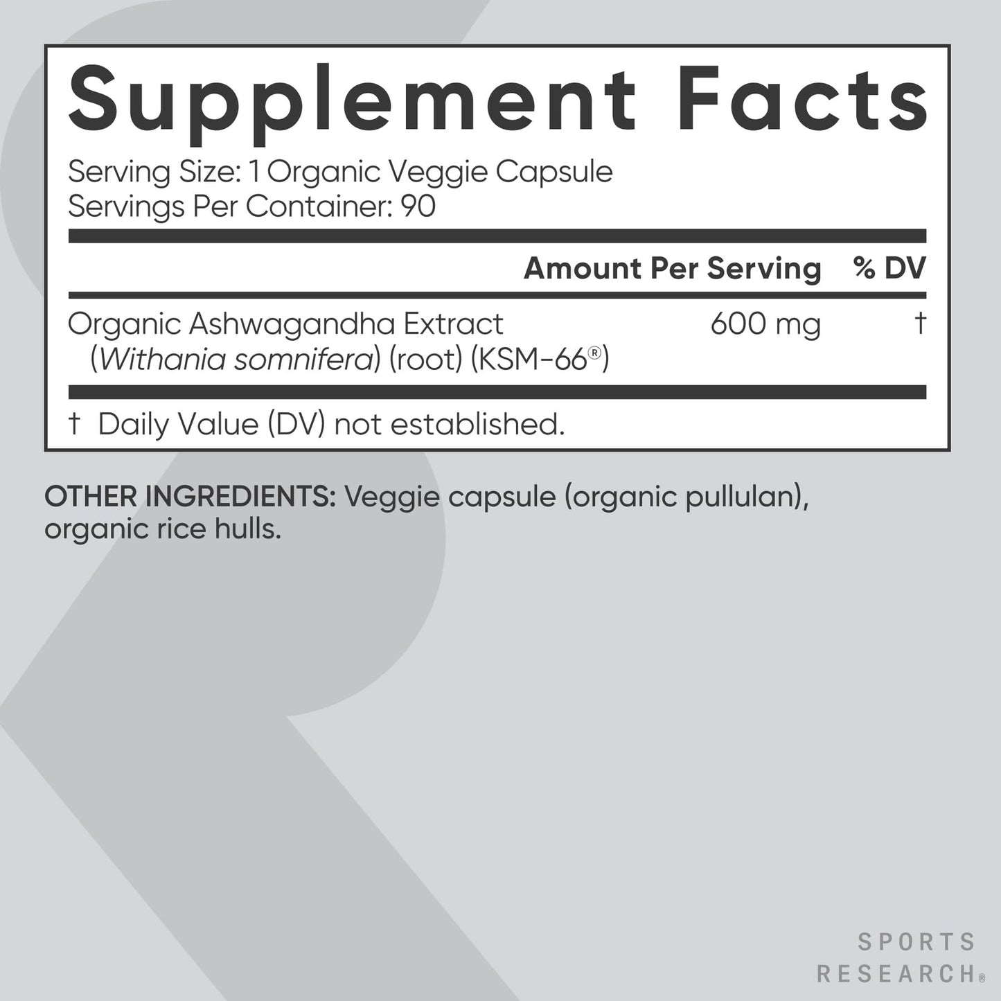 Sports Research Sleep Pack Organic Ashwagandha Adaptogen for Relaxation, Calm & Sleep Support 600 mg + Sleep Complex Melatonin-Free Capsules, 150