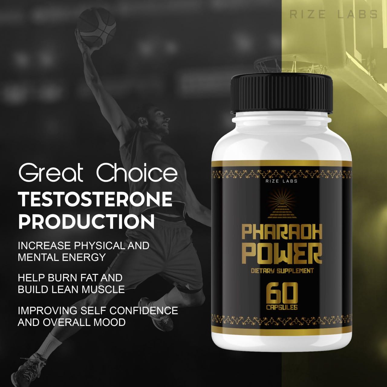 Rize Labs Pharaoh Power Capsules 120