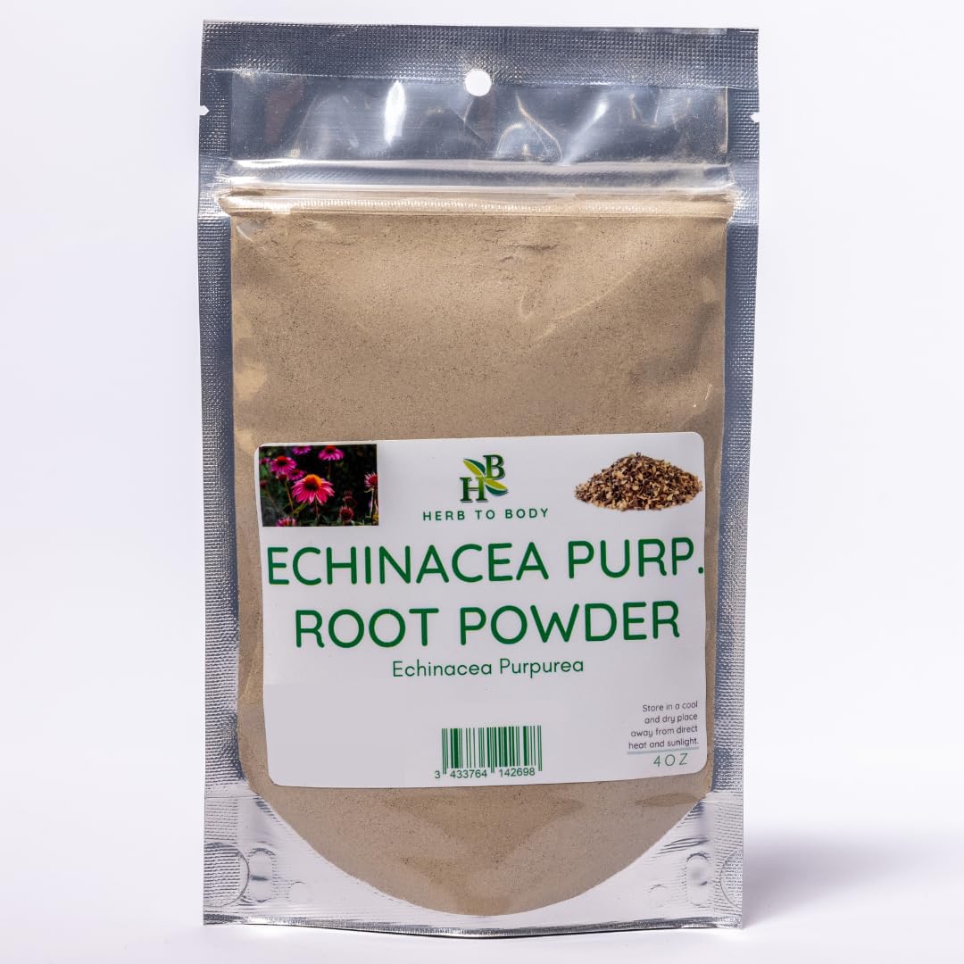 Herb To Body Echinacea Root Powder 4 Ounce