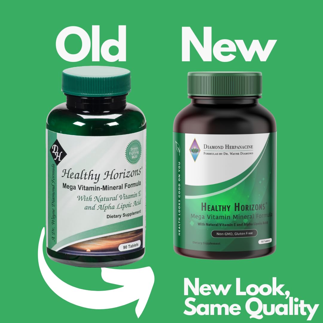 Herpanacine Diamond Healthy Horizons Multivitamin Tablet 90 Count