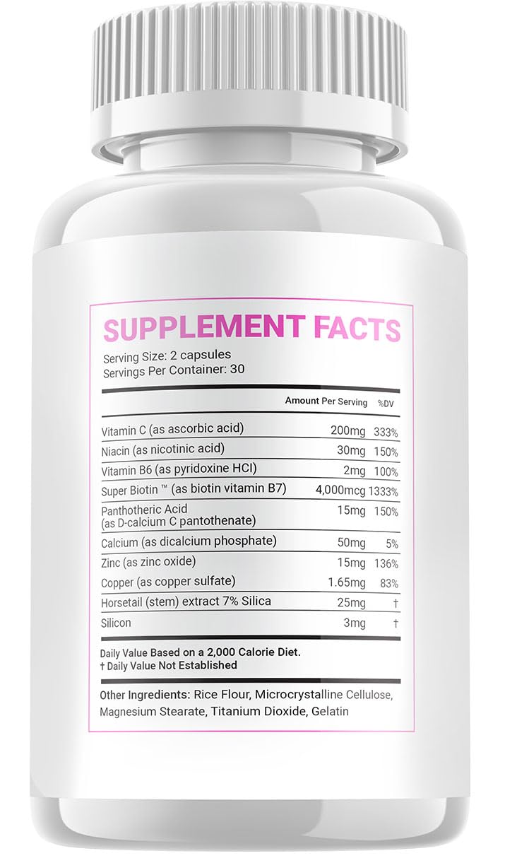 Indelo Revive Healthy Hair Skin and Nails Capsules, 300 Capsules