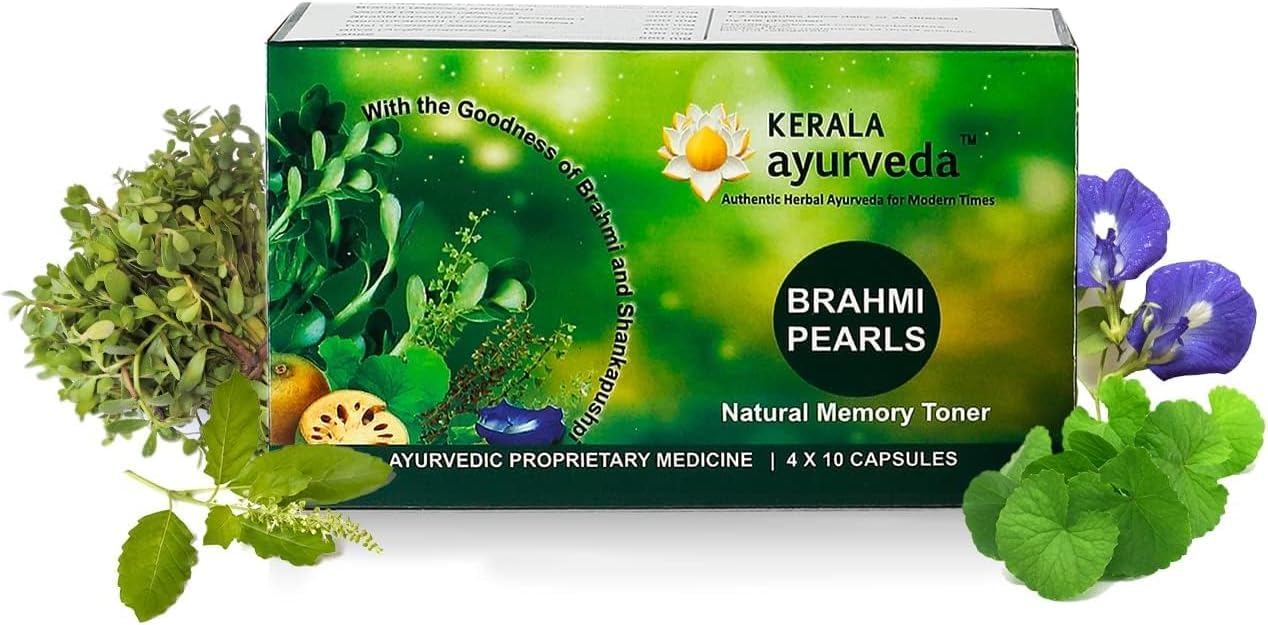 Generic Senta Ayurvedic Brahmi Pearls Capsules, 40 Count