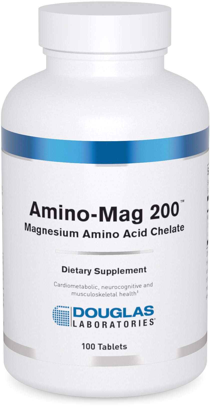 Douglas Laboratories Amino-Mag 200 Magnesium Supplement Tablet, 100 Tablets