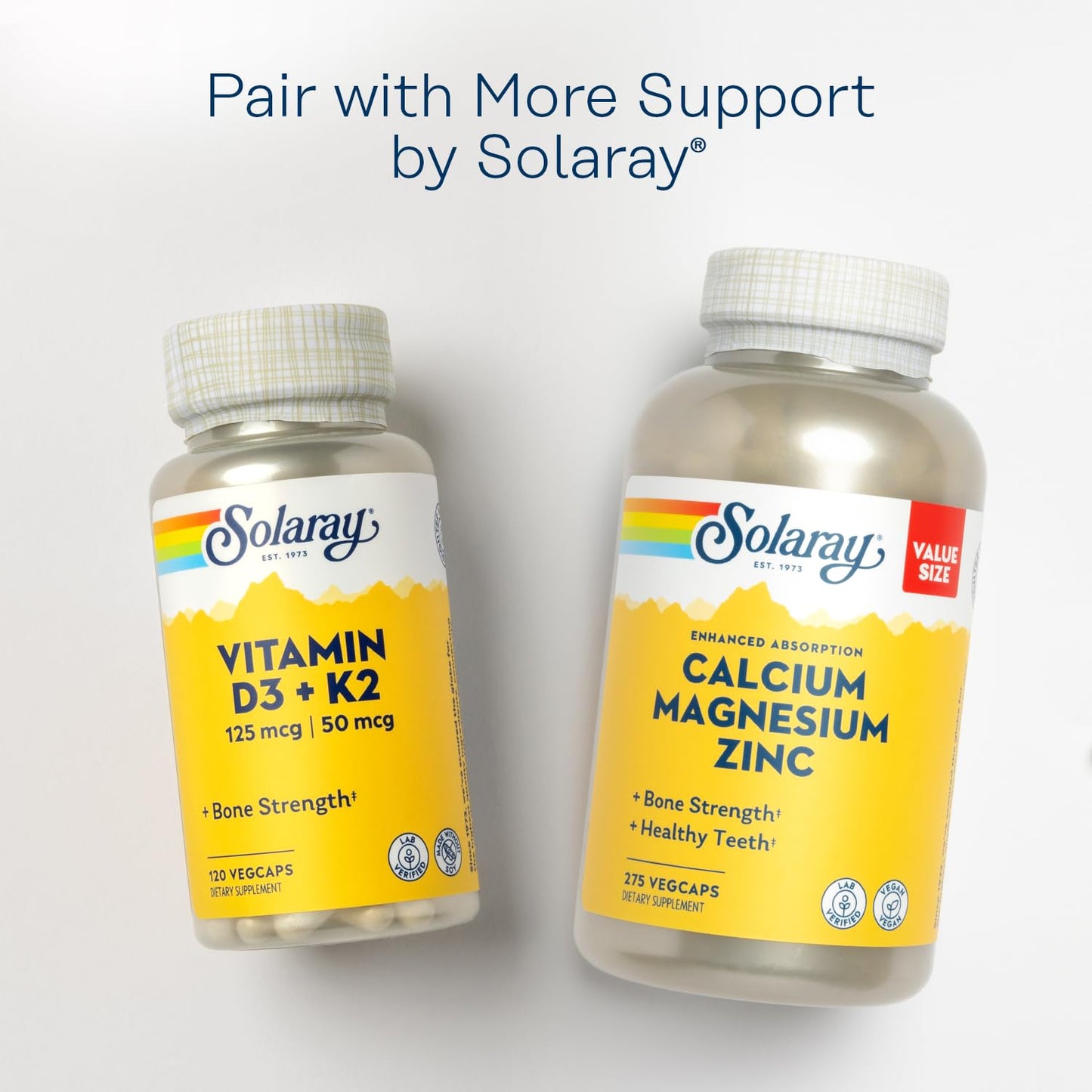 SOLARAY Spectro Multivitamin with Iron Capsules, 360 Capsules