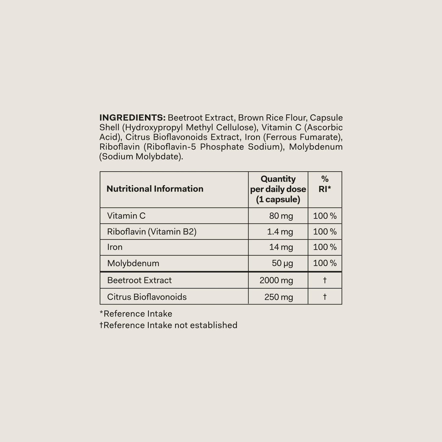 The Nue Co Iron Supplement Capsule 30 Capsules