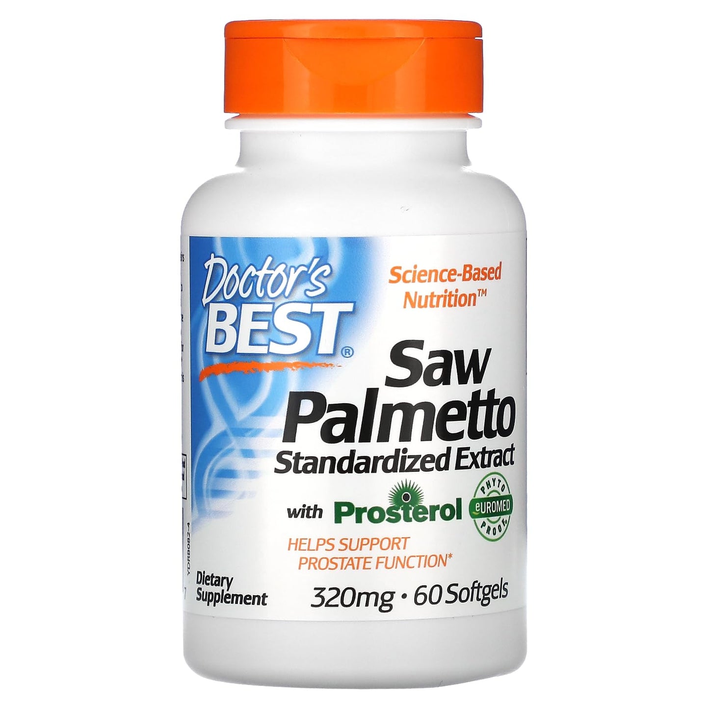Doctor's BEST Saw Palmetto Extract 320 mg Softgels, 60 Count