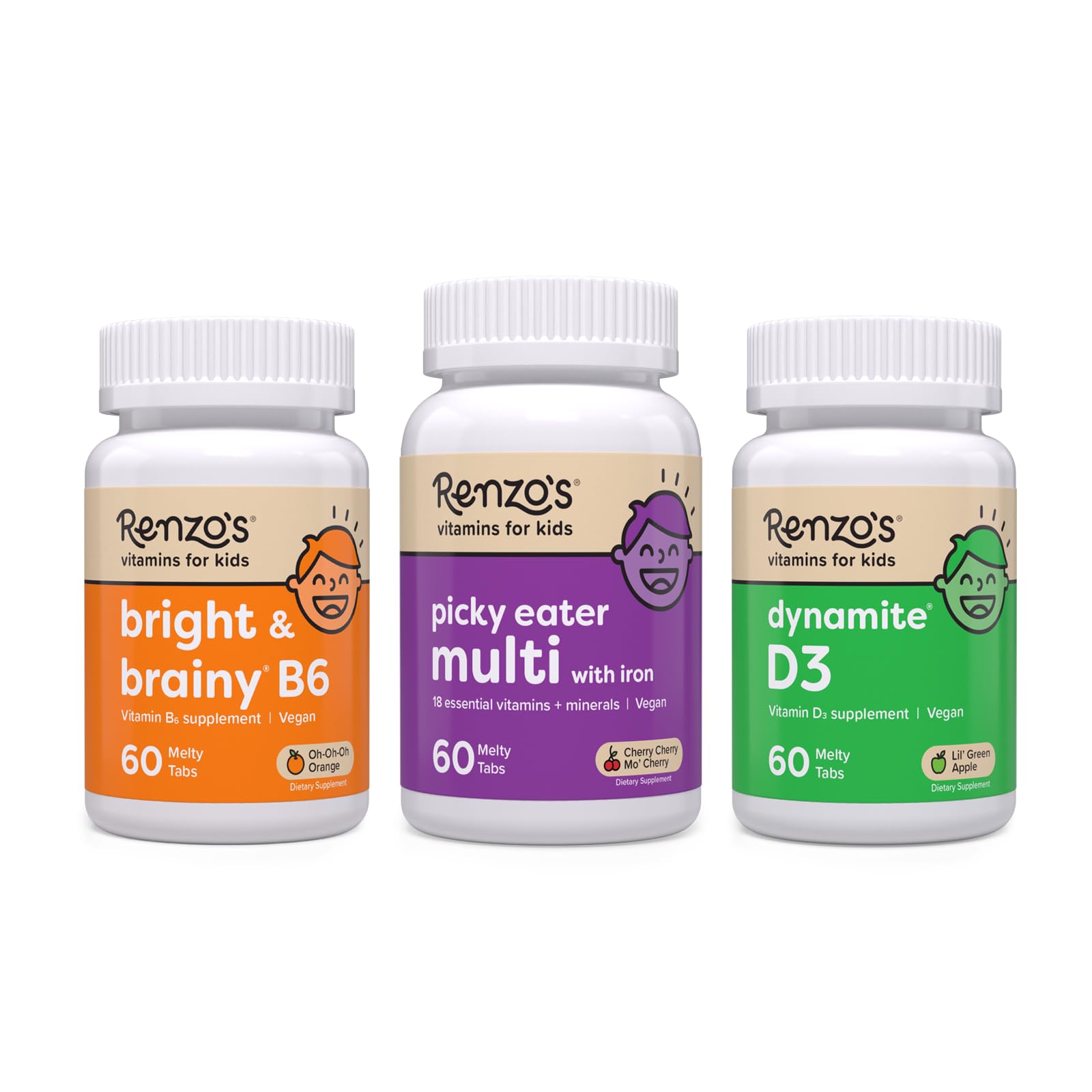 Renzo's Adventurous Kid Bundle Multivitamins, Tablets