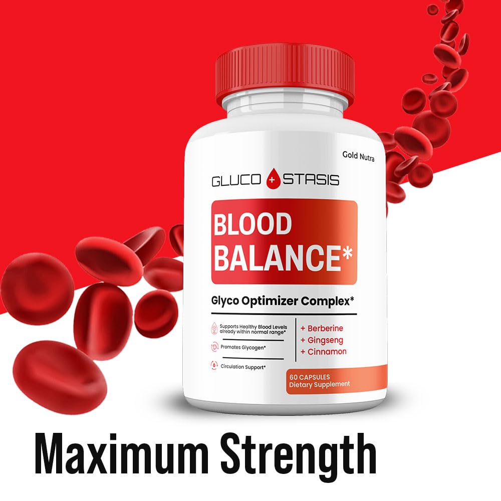 Gold Nutra Gluco Stasis Capsules, 2 Count