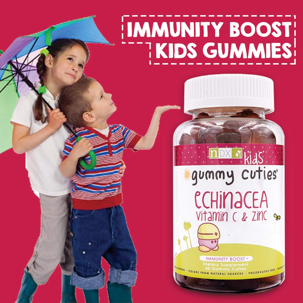 Gummy Cuties Kid's Daily Echinacea Gummies, 60 Count