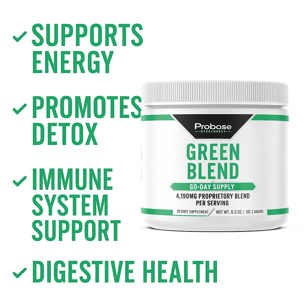 Probase Nutrition Greens Blend Powder 5.3 oz