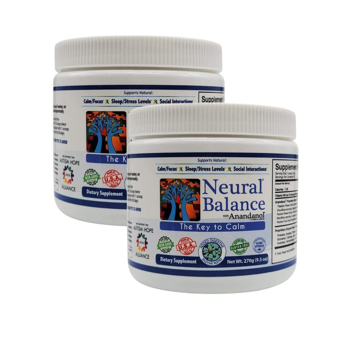 NEURAL BALANCE Anandanol with Proprietary Digestive Enzyme Blend Capsule, 1 Count