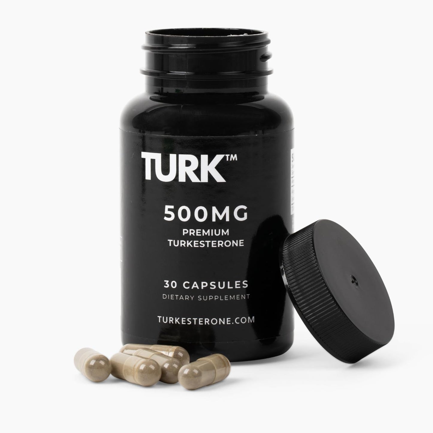 Turk Turkesterone 500mg Ajuga Turkestanica Extract Capsule, 30 Count