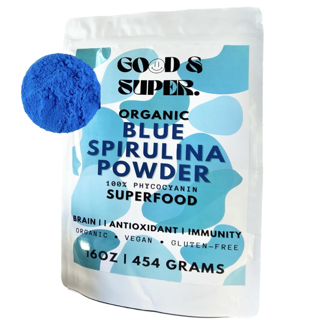 Generic Organic Blue Spirulina Powder 16 oz