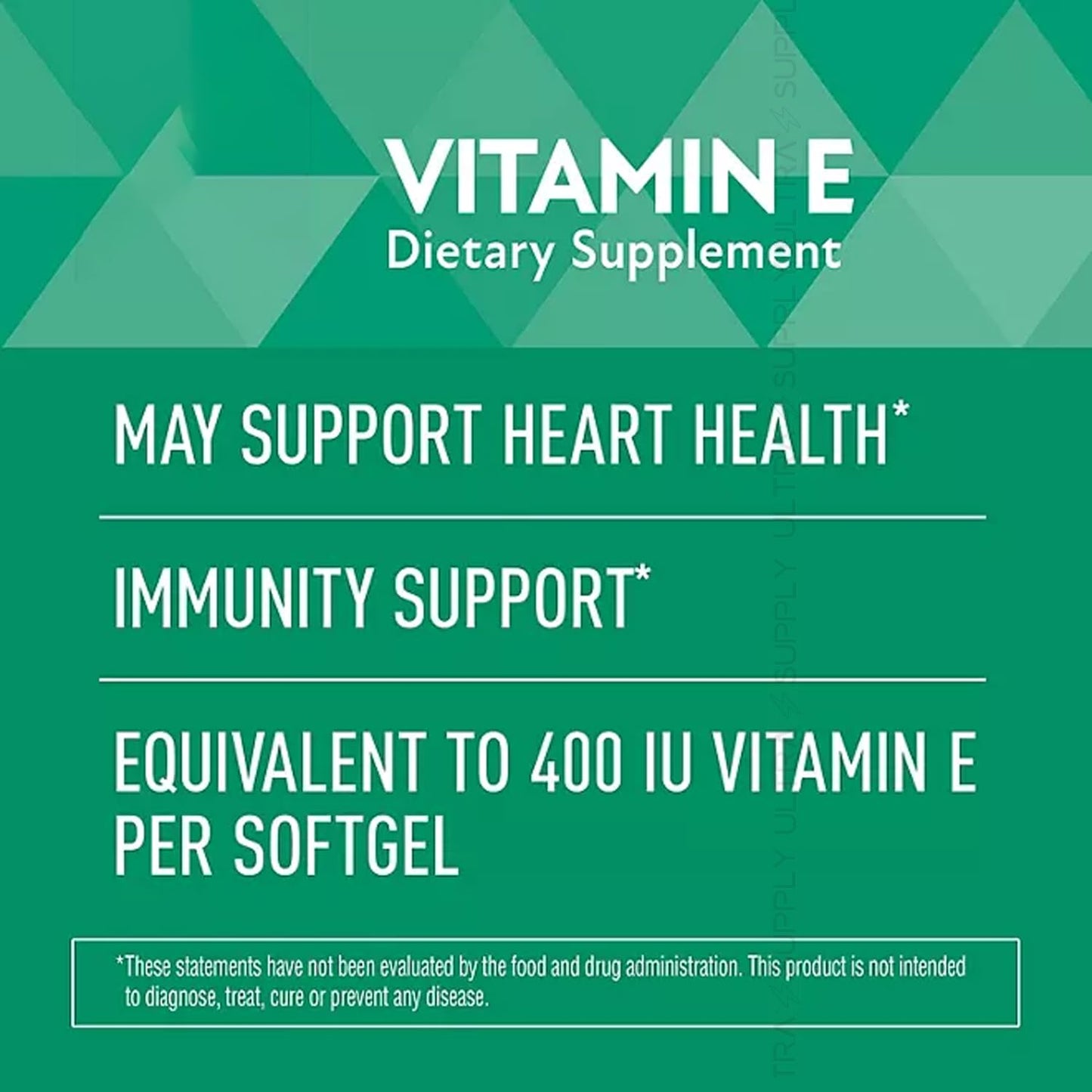 Generic Vitamin E Softgels 1 Count