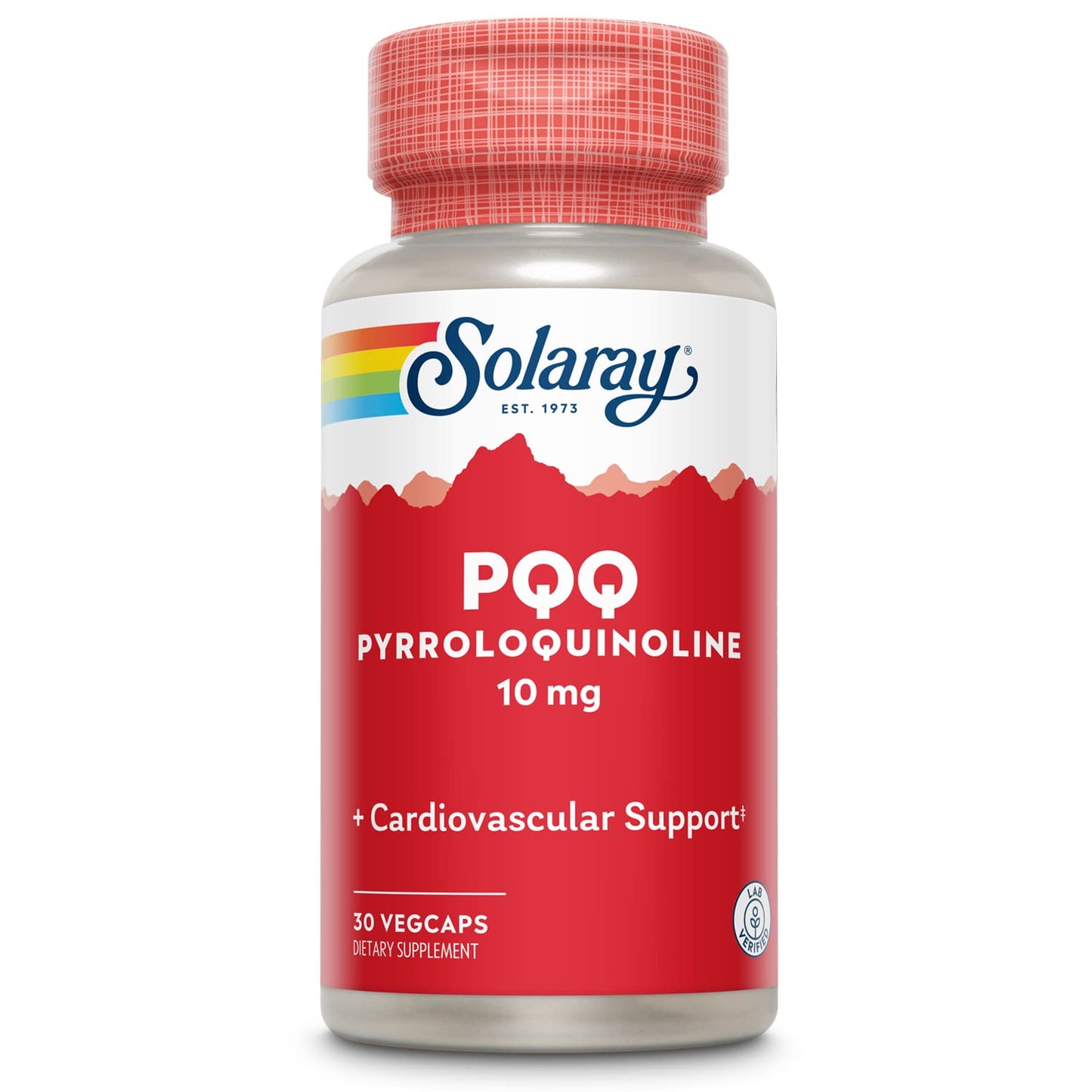 SOLARAY PQQ 10 mg Pyrroloquinoline Quinone Capsules, 30 Count