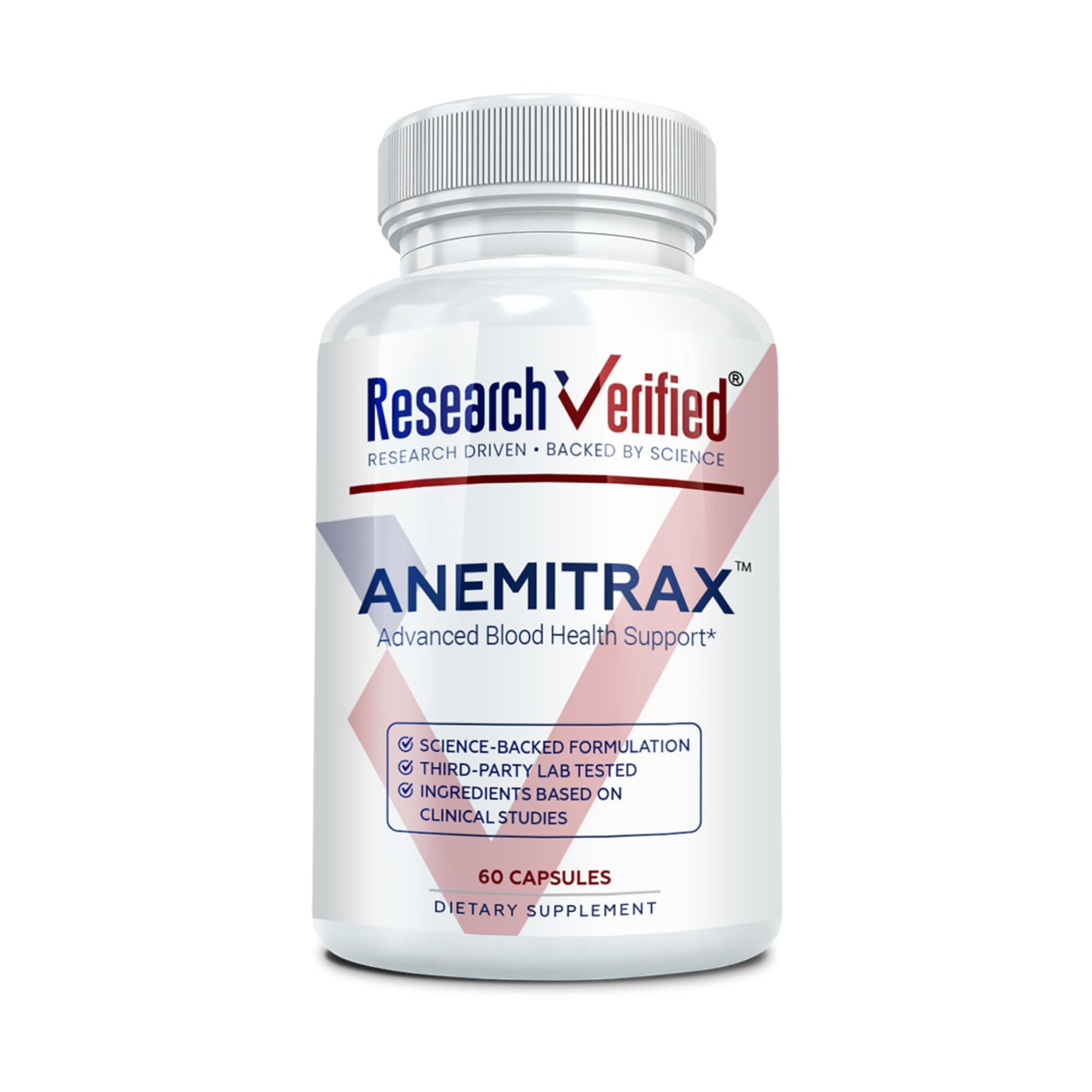 Research Verified Anemitrax 6-in-1 Complete Blood Builder Capsule 60