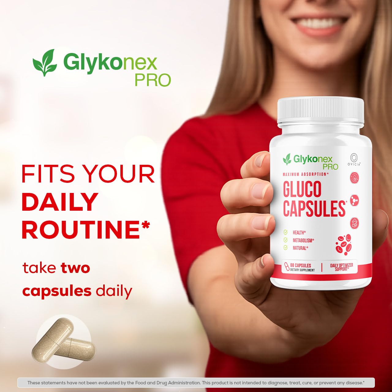 OVICIA Gluco Capsules 60 Capsules