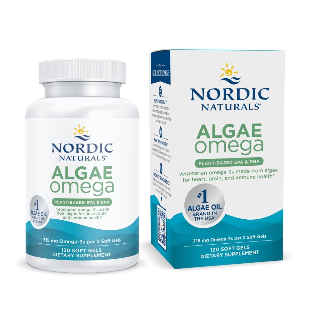 Nordic Naturals Algae Omega Soft Gels 120