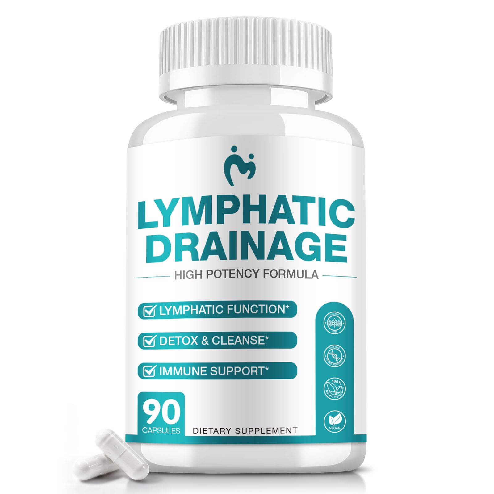 MOSRAY Lymphatic Drainage Supplements Capsule 92 Count
