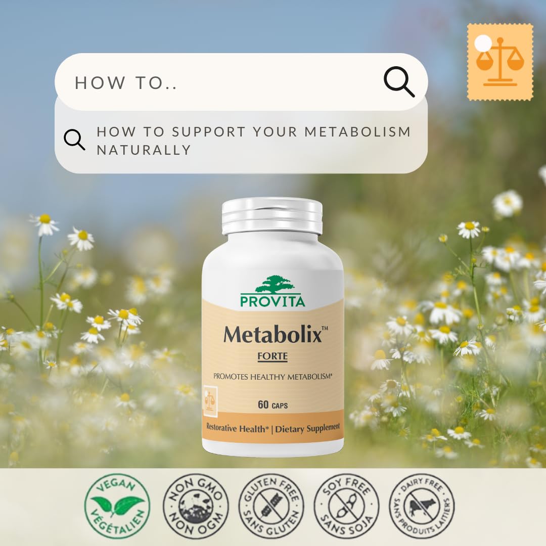 PROVITA Metabolix Forte Capsules 60 Count