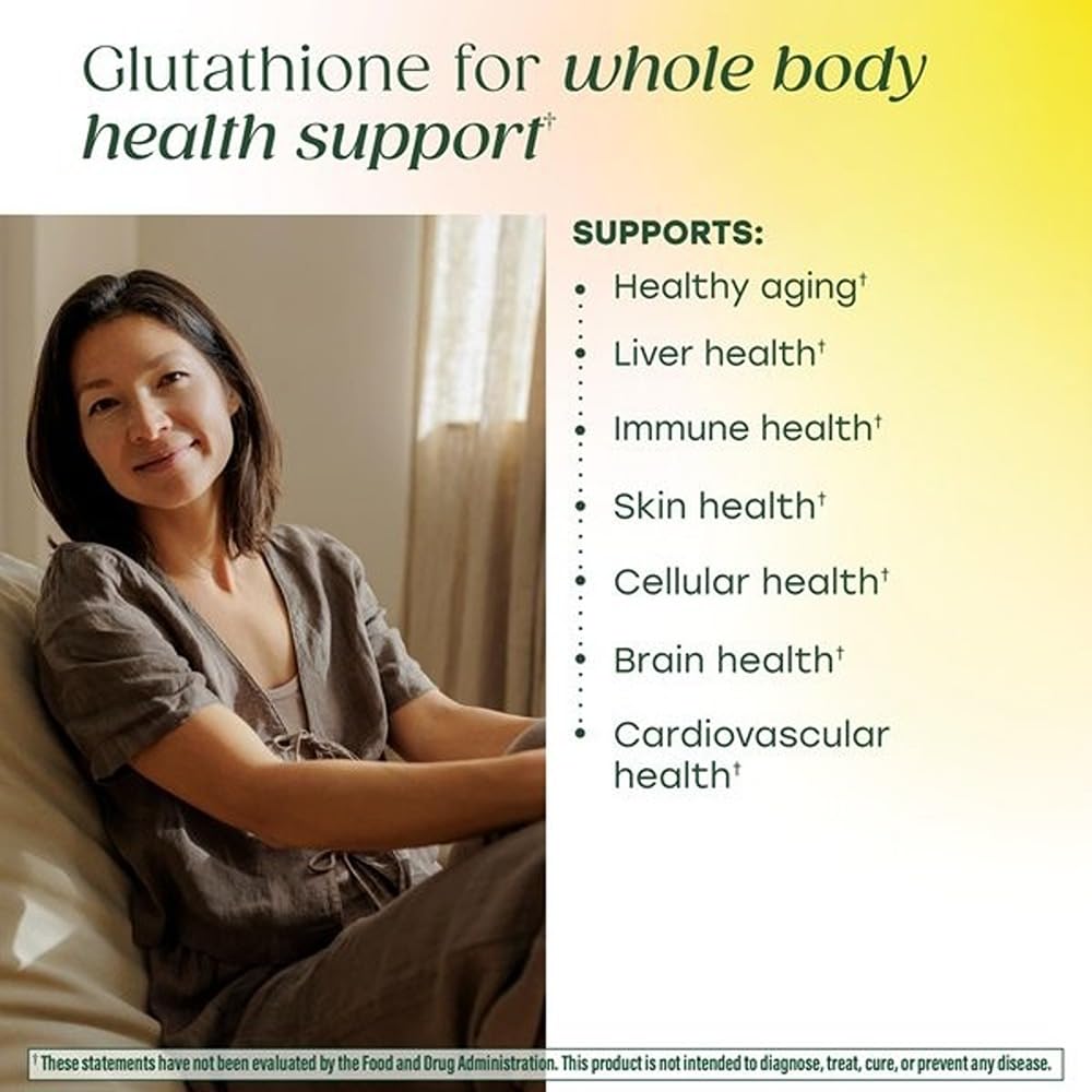 MegaFood High Absorption Liposomal Glutathione Supplement 60 Capsules
