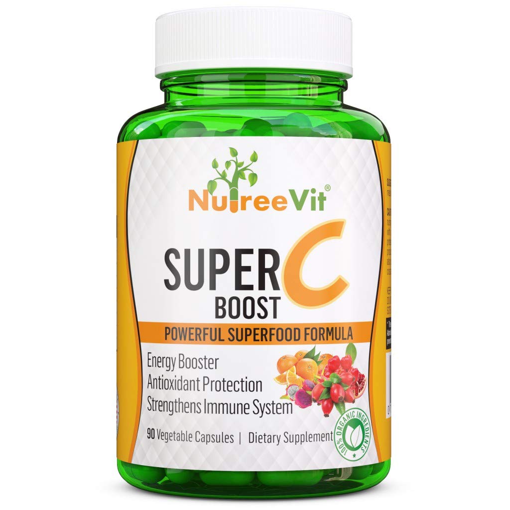 NutreeVit Vitamin C Capsules 800 Count