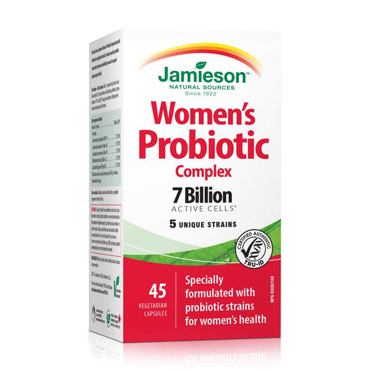 Jamieson Laboratories Women’s Probiotic Complex 7 Billion Capsule, 45