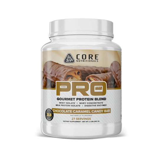 Core Nutritionals PRO Gourmet Protein Blend Protein Powder 32 Servings (Chocolate Caramel Candy Bar)