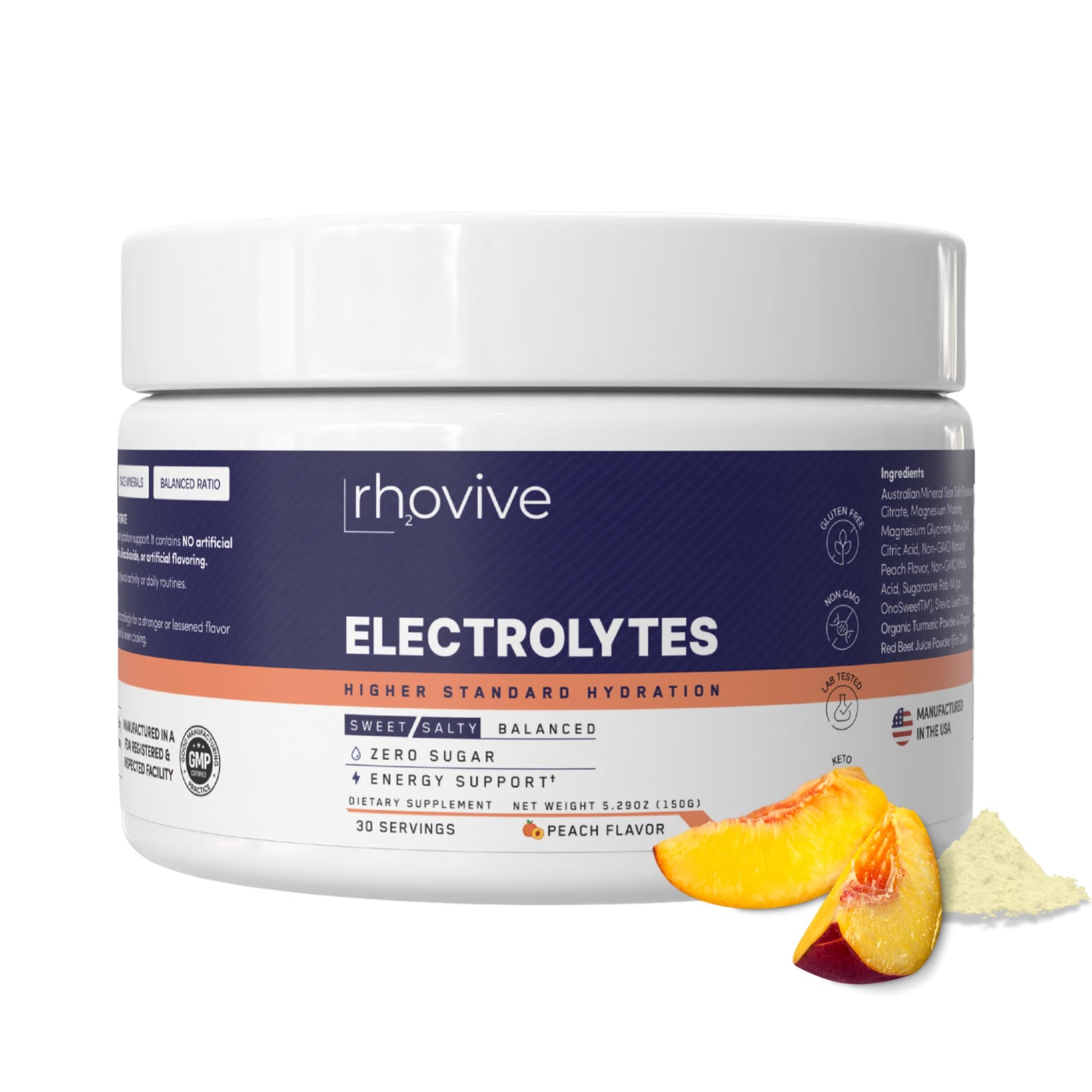 Rhovive Electrolyte Powder, 5.29 Ounce