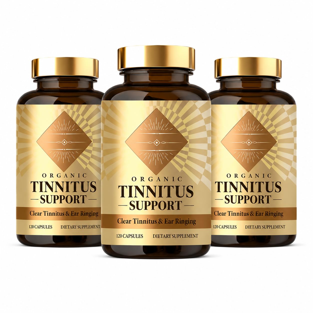 QDXHAYC Tinnitus Relief for Ringing Ears Capsule 360 Count
