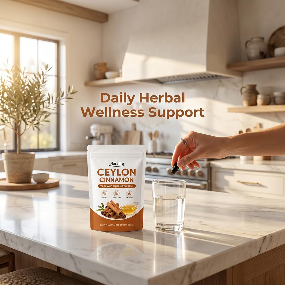 VERTISOOTH Noralife Ceylon Cinnamon SoftGels 300 SoftGels
