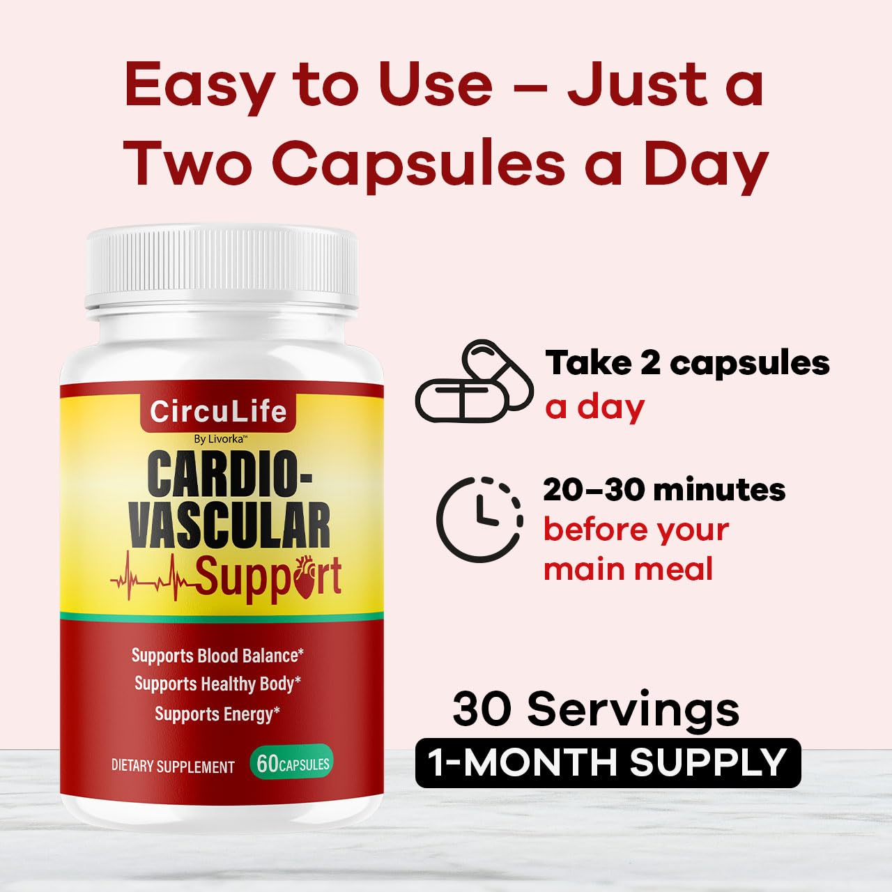 PureFight4U CircuLife Capsules 60 Capsules