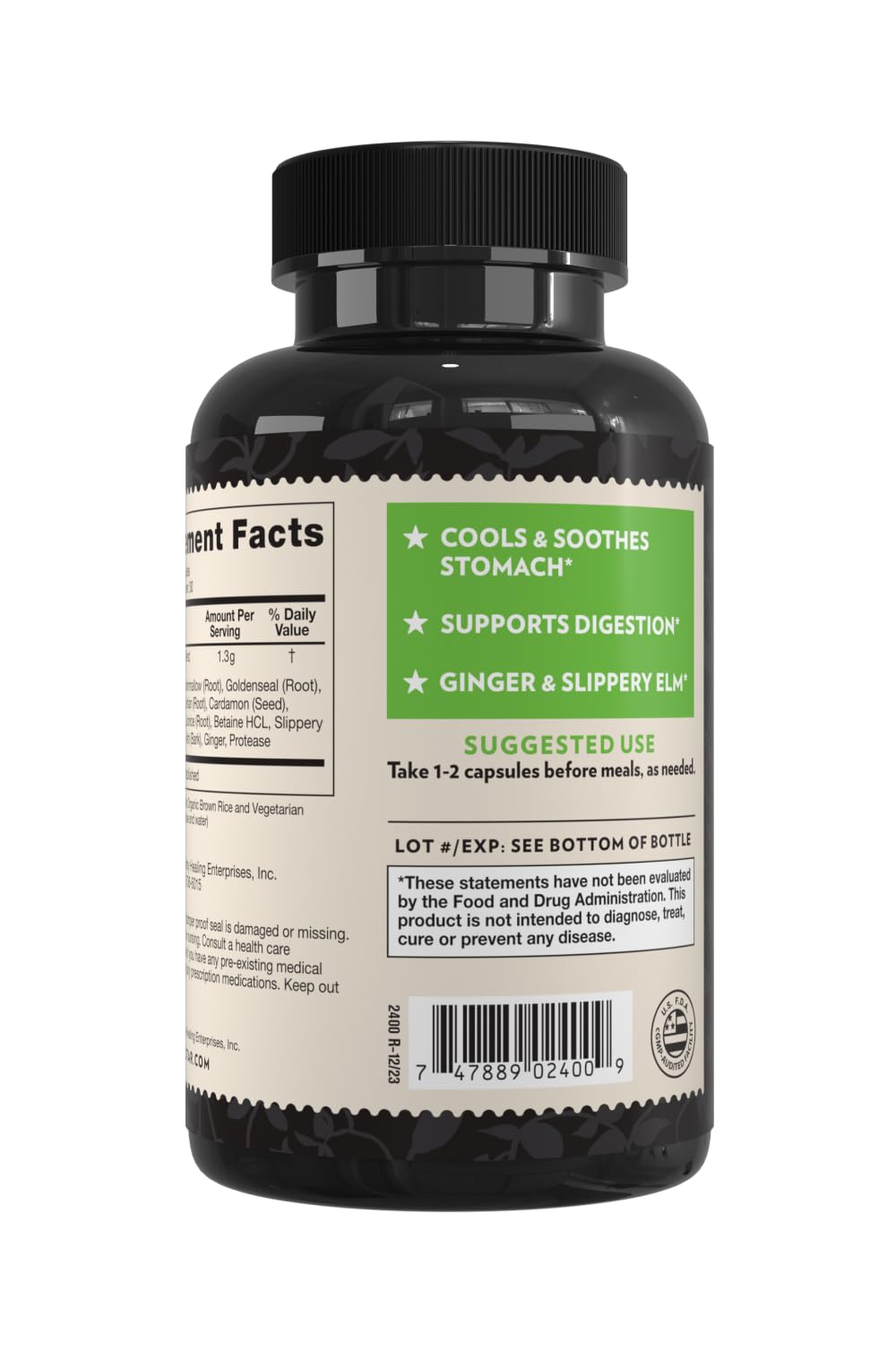 Crystal Star GI Support Supplement Capsule, 60 Count
