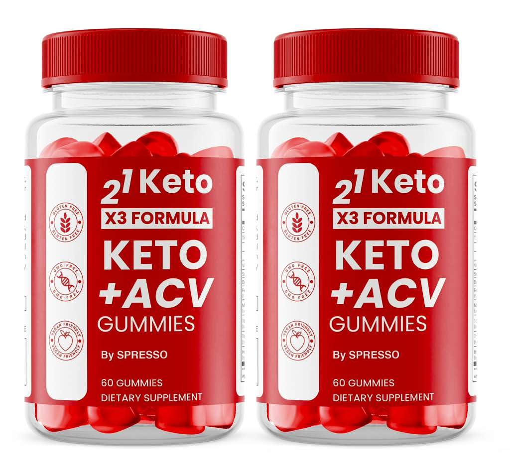 SPRESSO 21 Keto X3 Formula KEO+ACV Gummies Gummy 120
