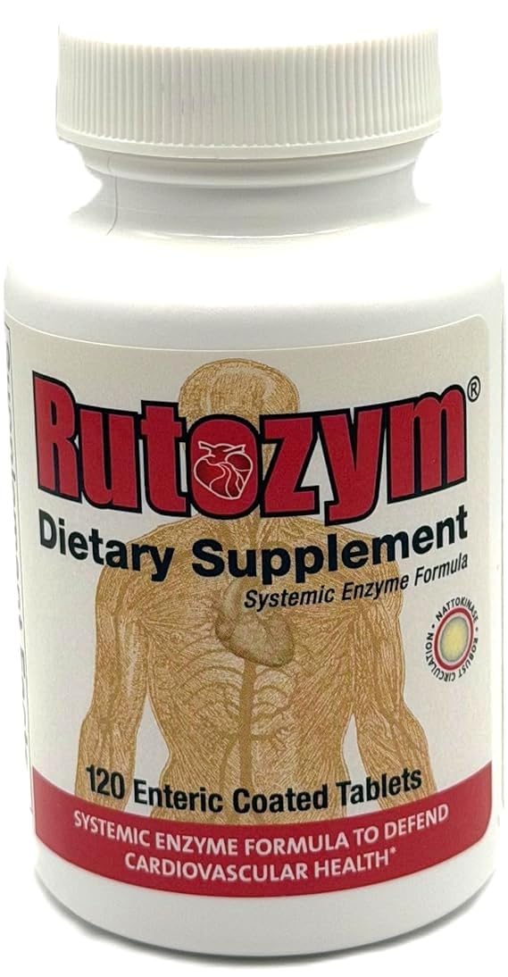 Rutozym Multi-Vitamin & Mineral Tablets 120 Count