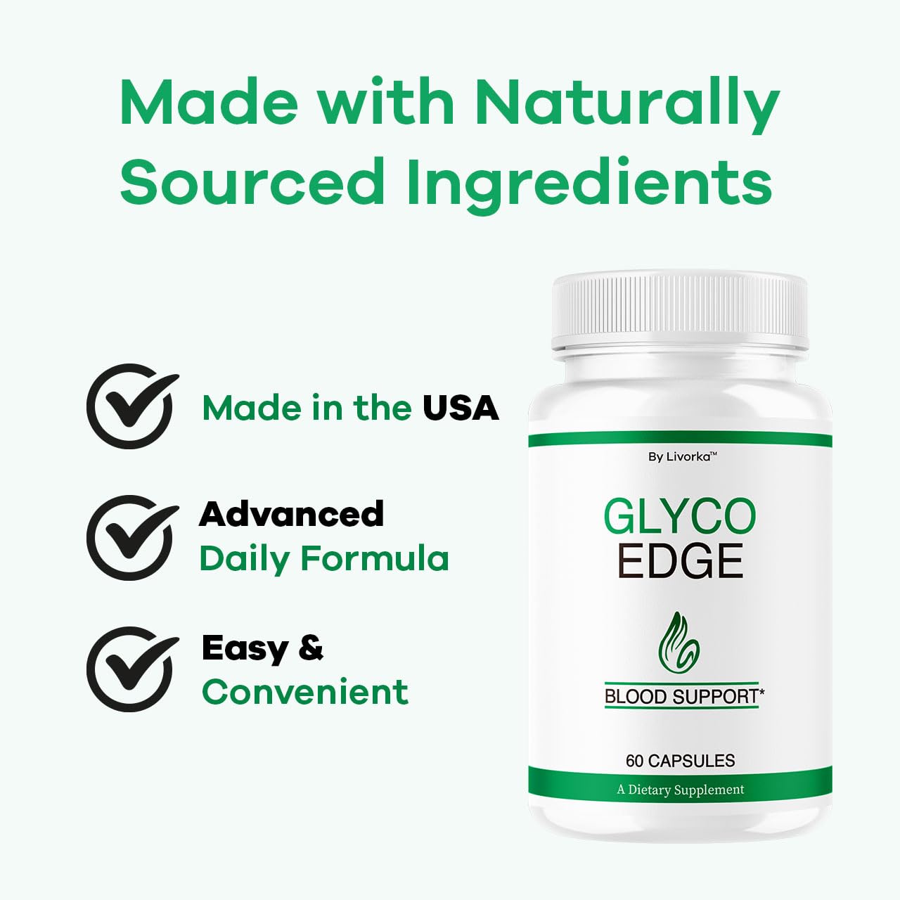 LIVORKA Glyco Edge Capsules, 120 Capsules